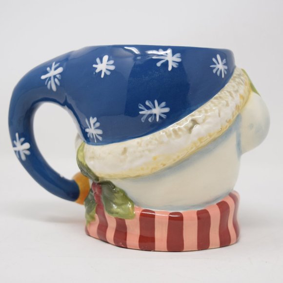 Susan Winget Holiday Polar Bear Head Mug 3D Crtifd International Anthropomorphic - Picture 6 of 14